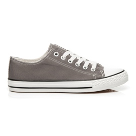 Tlck Shoes zapatillas de deporte de la vieja escuela gris