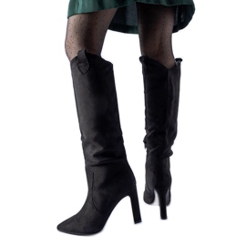 Botas cowboy Draper negras negro