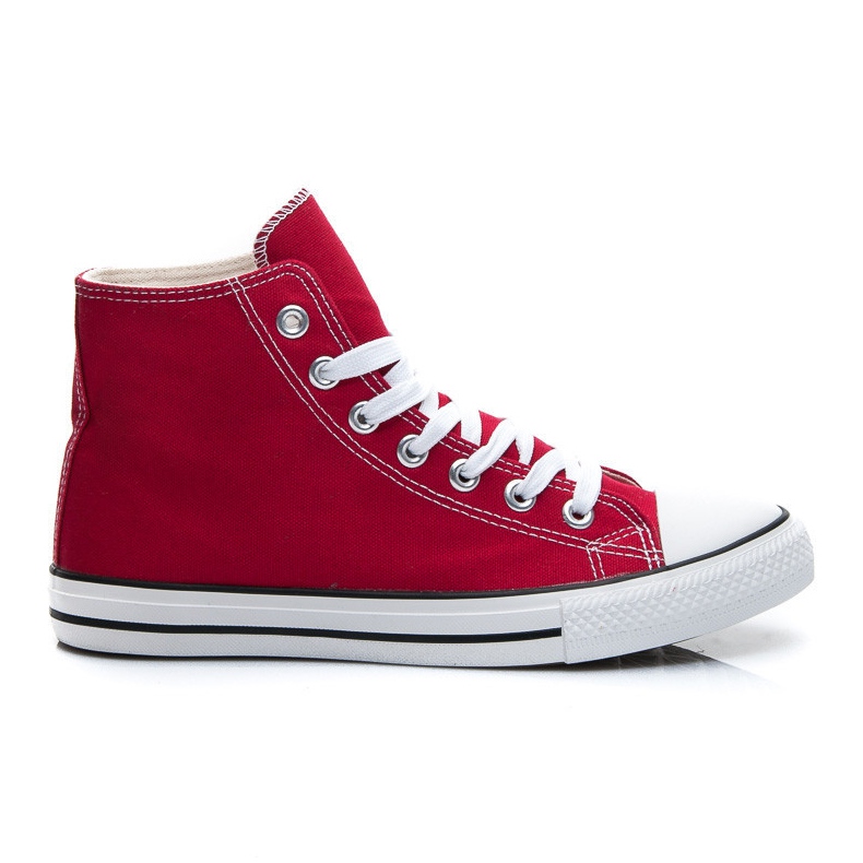 Wind Zapatillas rojas de la vieja escuela rojo