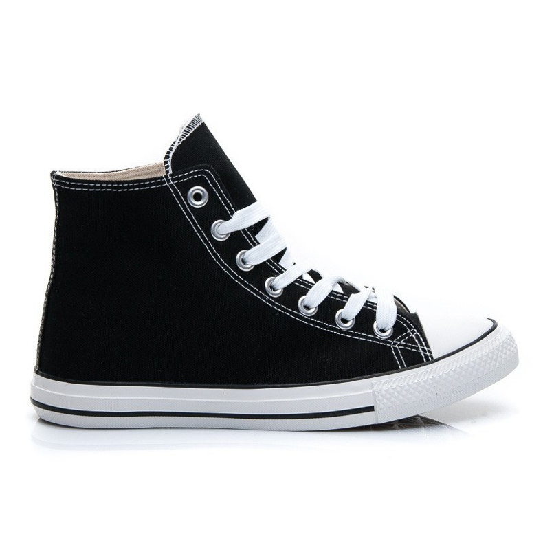 Wind Zapatillas negras de la vieja escuela negro