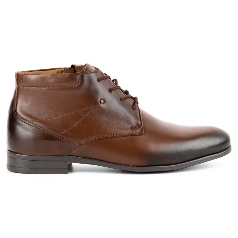 Olivier Zapatos de vestir hombre piel insulada 802MA marrón