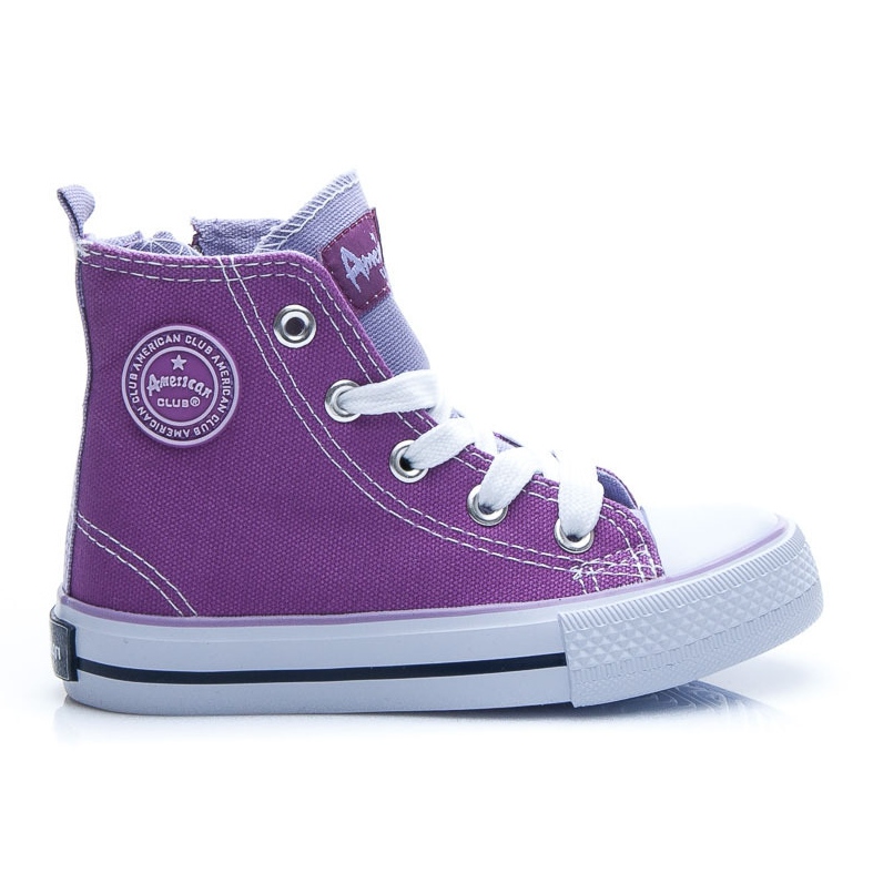 American Club Zapatillas para niñas violeta