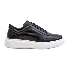 Deportivas Hombre Piel Zazoo 1544 Negro