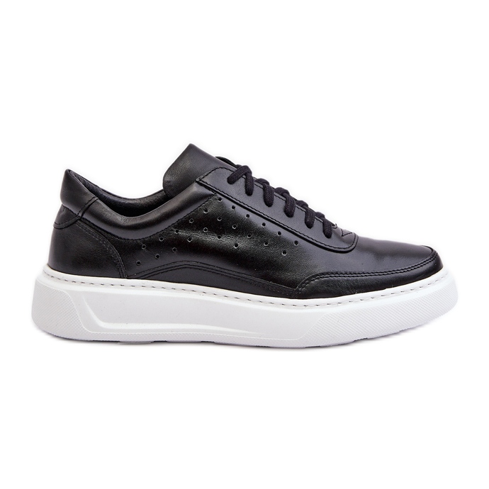 Deportivas Hombre Piel Zazoo 1544 Negro