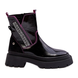 Botas Mujer Piel Maciejka 06236-15 Negro
