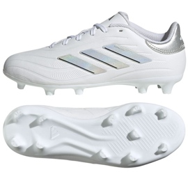 Zapatos de fútbol adidas Copa Pure.2 League Fg Jr IE7496 blanco