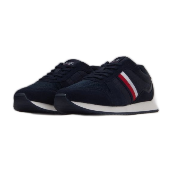 Zapatillas Tommy Hilfiger Runner Evo Mix M FM0FM04699 DW5 azul Zapatillas Tommy Hilfiger Runner Evo Mix M FM0FM04699 DW5 azul