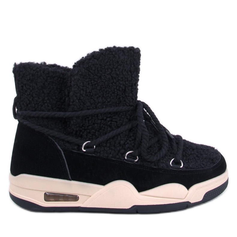 Botas de nieve con aislamiento Remal Black negro