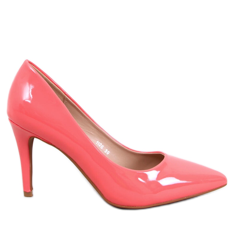 Tacones de mujer Manley Pink lacados rosado