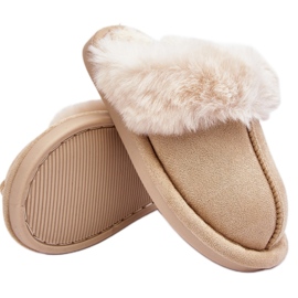 Pantuflas Befana Befana Infantil Con Pelo beige