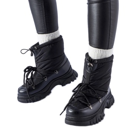 Botas de nieve aislantes Aubine negras negro Botas de nieve aislantes Aubine negras negro