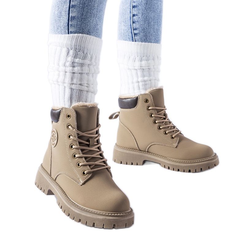 Botas Medole con aislamiento marrón Botas Medole con aislamiento marrón