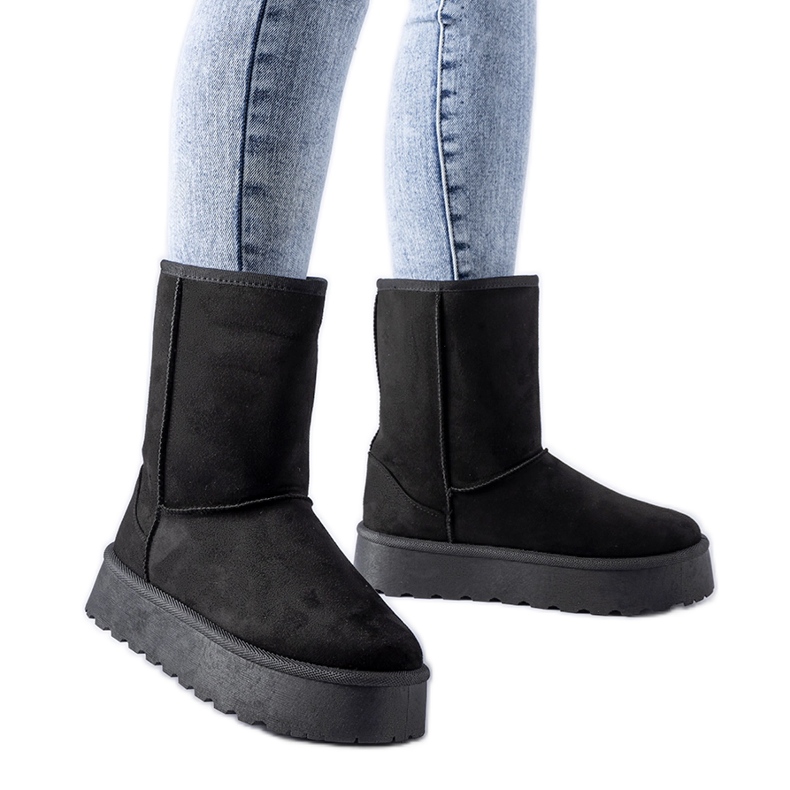 Botas de nieve Summit negras negro