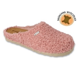Zapatillas de mujer Inblu con aplicación de piel 155D137 rosa rosado