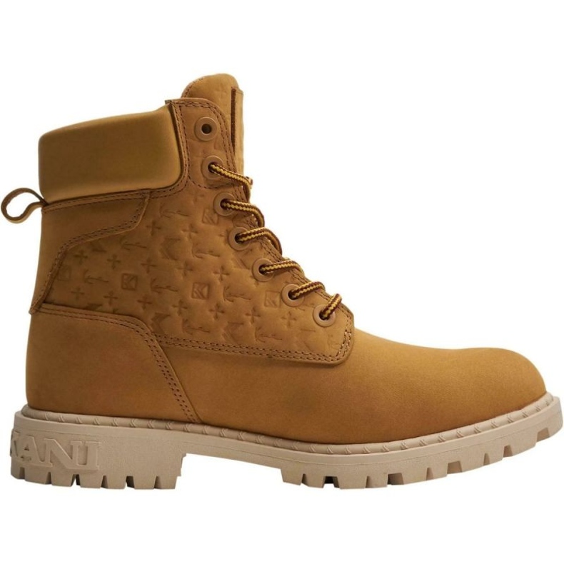 Zapatos Karl Kani Bota Clásica M 1020627 amarillo