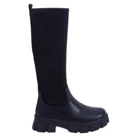 Botas negras con bolsa Aytes negro