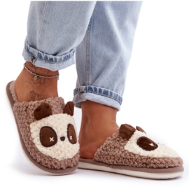 Pantuflas Cálidas de Mujer Marrón Priseth
