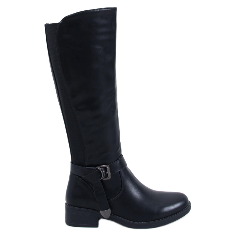 Botas con parte superior flexible Wints Negro Botas con parte superior flexible Wints Negro