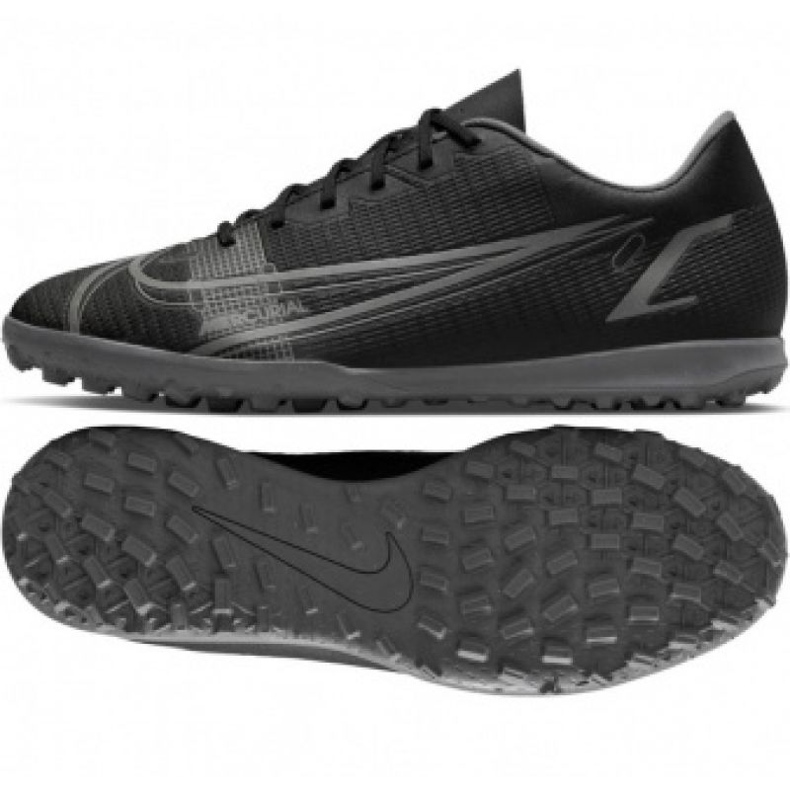 Zapatillas de fútbol Nike Mercurial Vapor 14 Club Tf M CV0985-004 negro