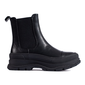 Botas Chelsea Shelovet clásicas de mujer negro