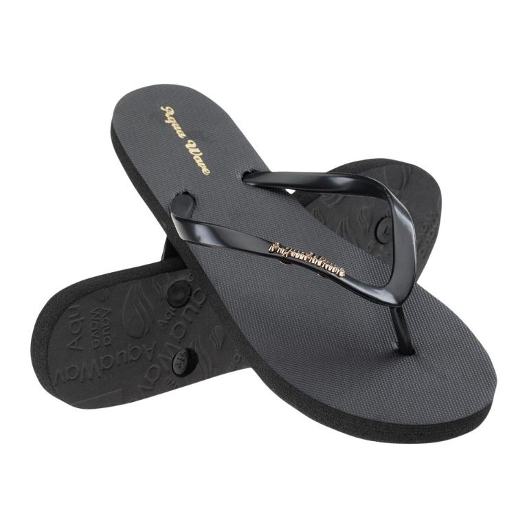 Chanclas Aquawave Crystal Mujer W 92800347158 negro