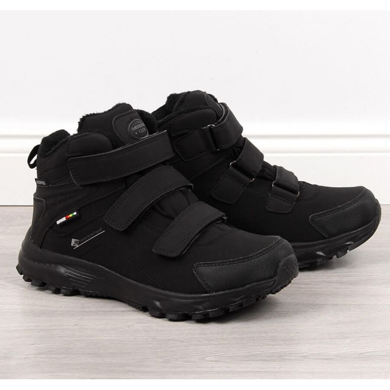Zapatos de trekking con aislamiento American Club M AM855 negro