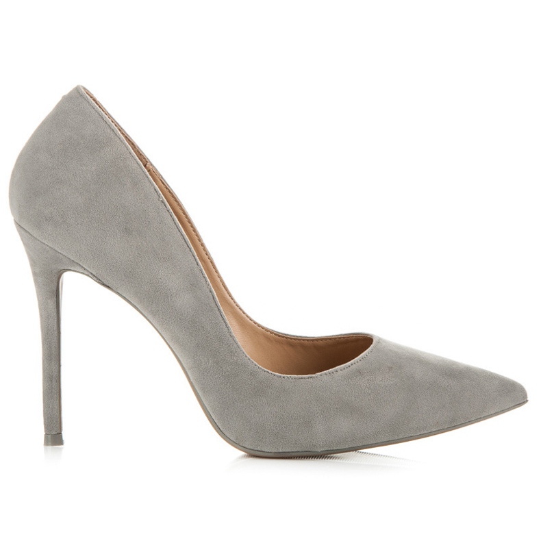 Vices Tacones de ante gris