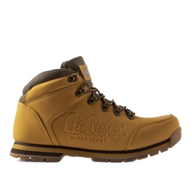 Zapatos de piel marrón Lee Cooper LCJ-20-01-012