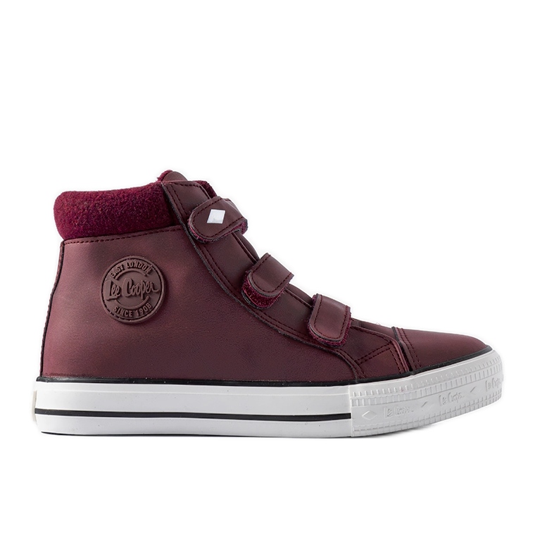 Deportivas granate Lee Cooper LCJ-21-31-0614K rojo