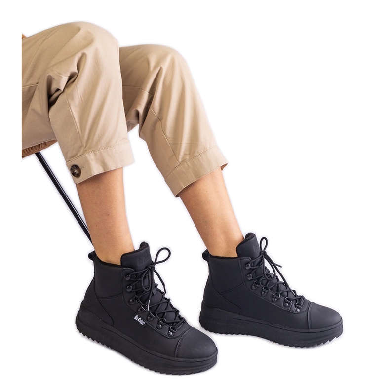 Botas cálidas negras Lee Cooper LCJ-23-31-3028L negro