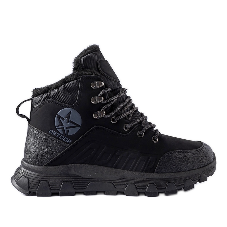 Zapatos de trekking Nurra de hombre con aislamiento negro