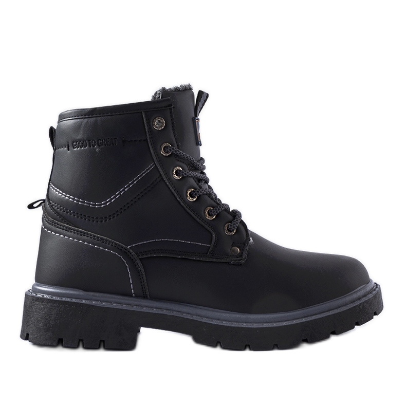 Botas Telti de hombre clásicas con aislamiento negro