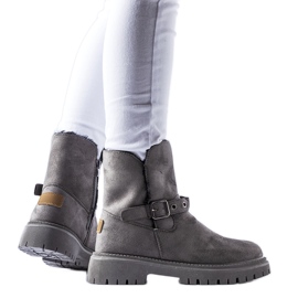 Botines Gibsonia grises con aislamiento