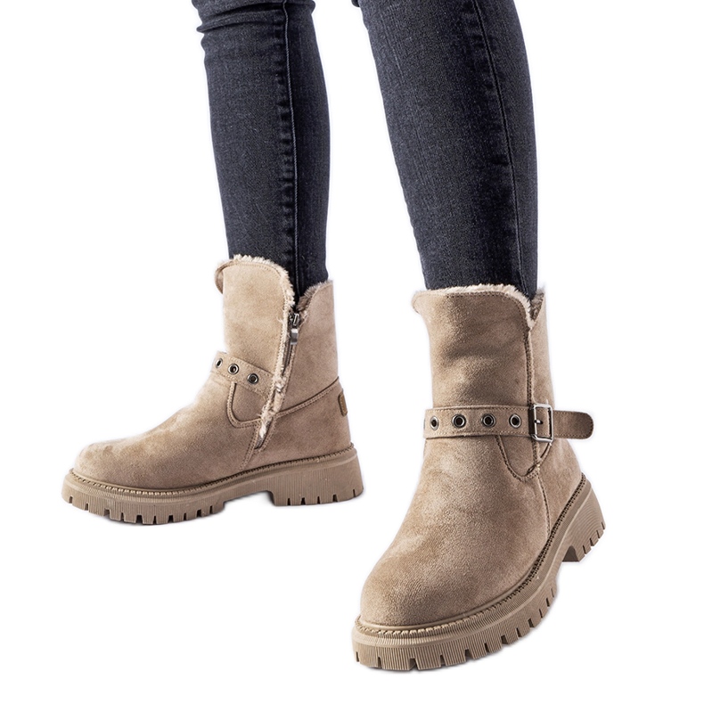 Botas aislantes beige de Gibsonia Botas aislantes beige de Gibsonia