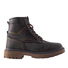 Botas de hombre con aislamiento marrón Telti Botas de hombre con aislamiento marrón Telti