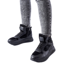 Zapatillas Malles altas con aislamiento negras negro