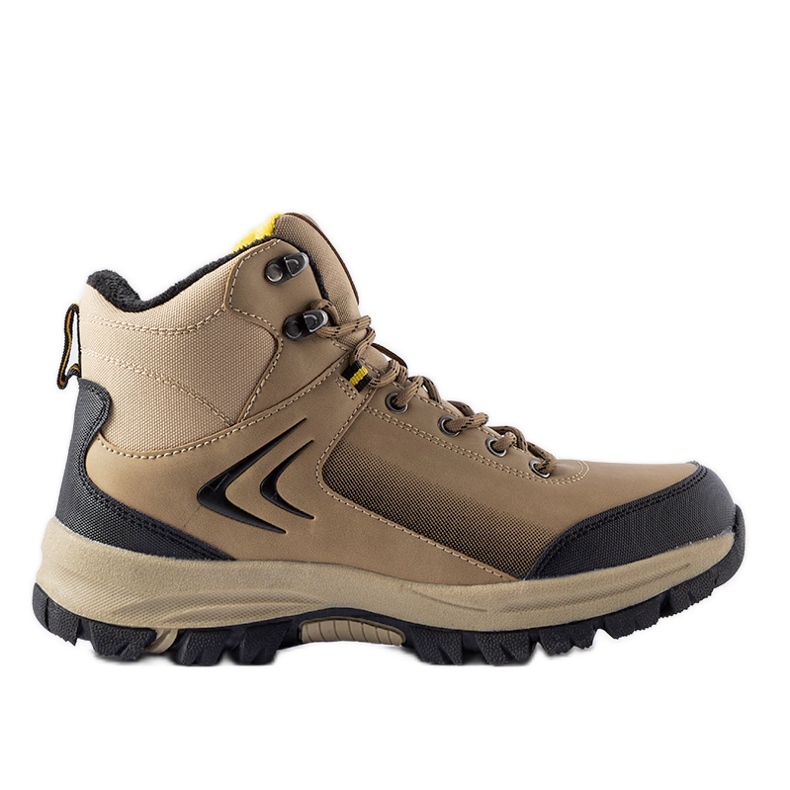 Botas aislantes beige estilo trekking Mers