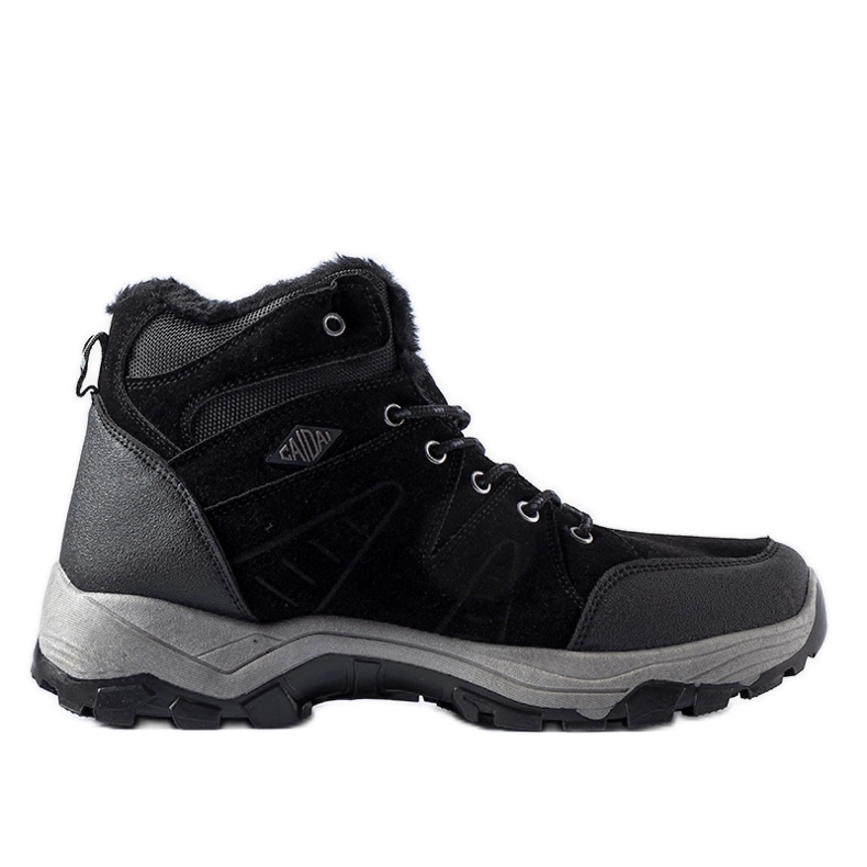 Zapatos trekking Fiorenzo con aislamiento negro