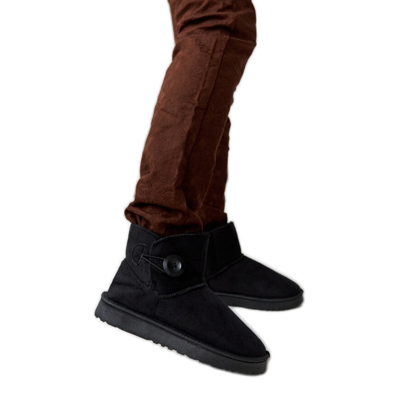 Botas de nieve cortas con aislamiento Snyder negras negro