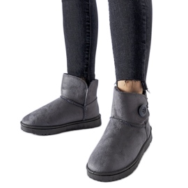 Botas de nieve cortas con aislamiento grises de Snyder