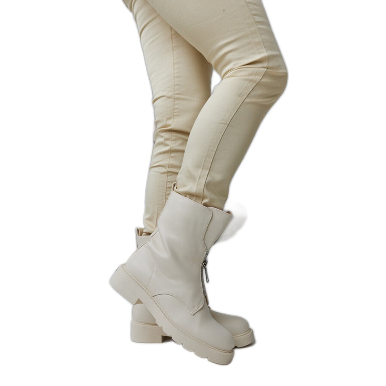 Botas aislantes beige con cremallera de Oakdale