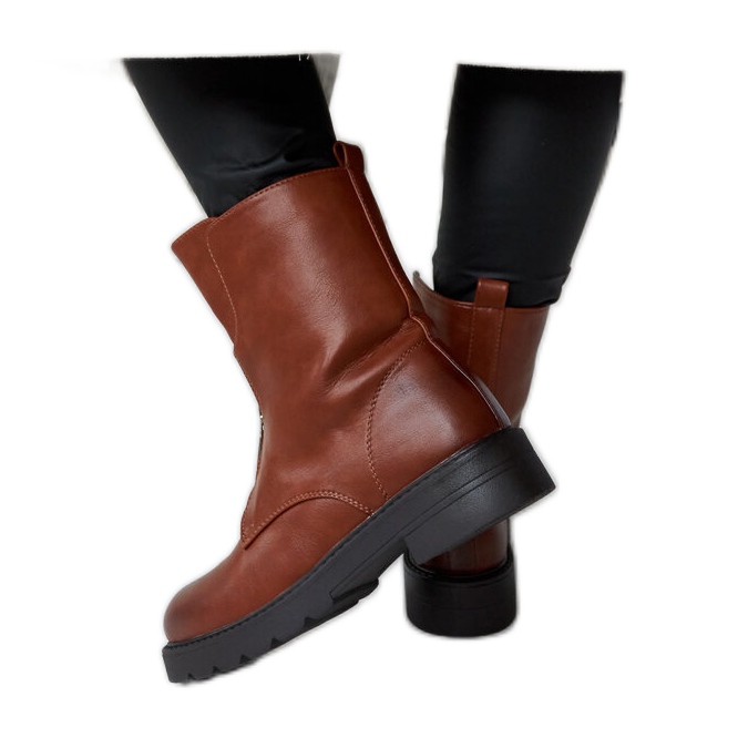 Botas marrones con aislamiento y cremallera de Oakdale marrón Botas marrones con aislamiento y cremallera de Oakdale marrón