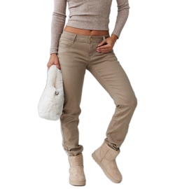 Botas de nieve cortas con aislamiento beige de Menaggio