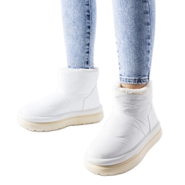 Botas de nieve con aislamiento blanco Linwood