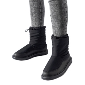 Botas de nieve Whitetail con aislamiento negro
