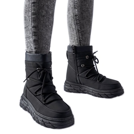 Botas de nieve con aislamiento Jamison negro mate