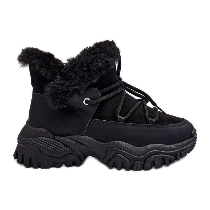 Botas Trapper Mujer Con Pelo Negro Cresandi Botas Trapper Mujer Con Pelo Negro Cresandi