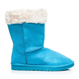 Torna Botas de nieve con pelo azul