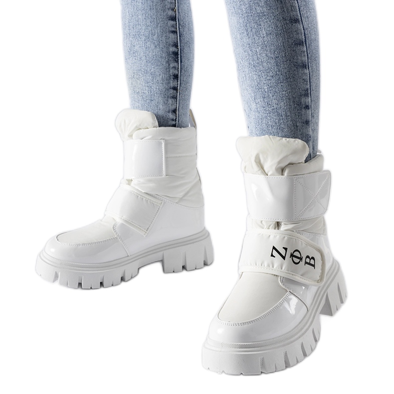 Botas de nieve Reppert con aislamiento blanco Botas de nieve Reppert con aislamiento blanco