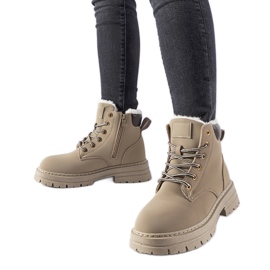 Botas de trabajo con aislamiento beige de Stevens